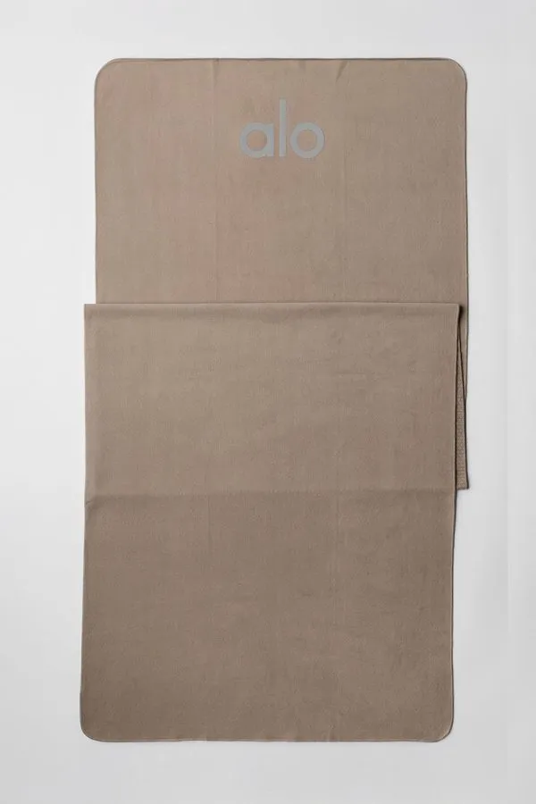 Grounded No-Slip Mat Towel - Gravel