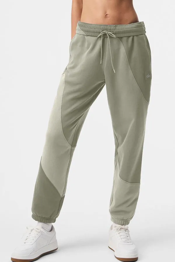Pantalon de survêtement Make Waves - Calcaire ton sur ton