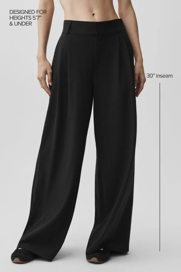 High-Waist Dreamscape Hose (Regulär) - Schwarz