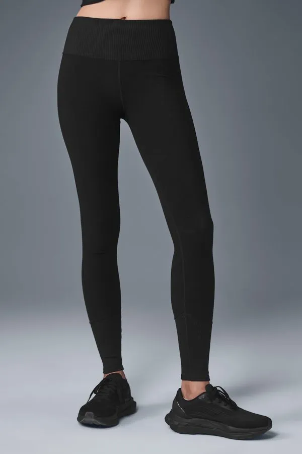 High-Waist Ultrasoft Lounge Legging - Black